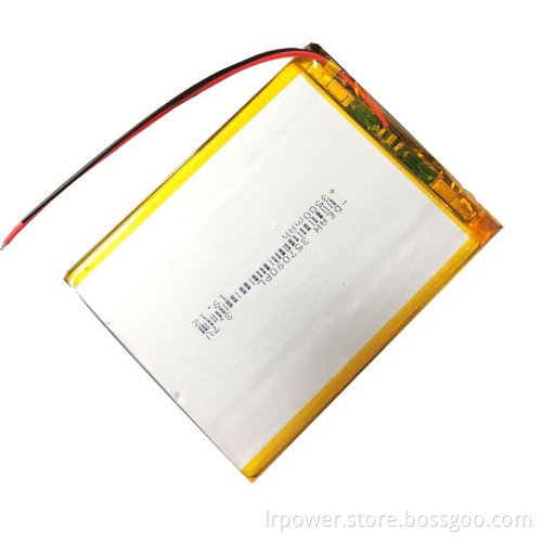 3500mAh 3.7V Custom Li-Polymer Battery (357090)